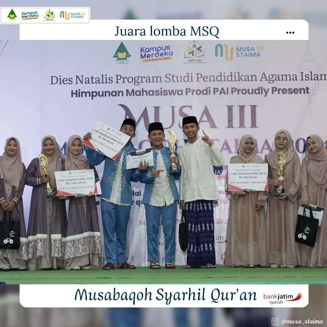 Juara Musabaqoh Syarhil Qur'an