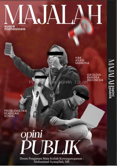 Mahasiswa PAI STAIMA Al-Hikam Malang Terbitkan Majalah Opini Publik sebagai Tugas Mata Kuliah Kewarganegaraan