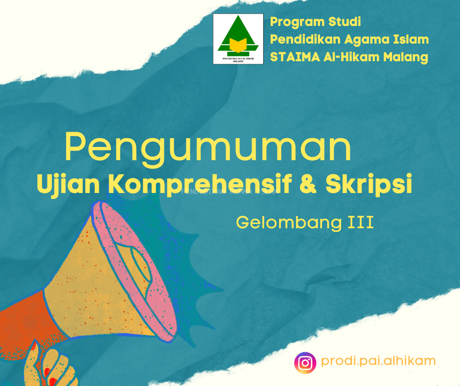 Pengumuman Ujian Komprehensif Gelombang V